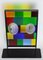 Peter Stuhr, Scultura geometrica astratta, 2005, acciaio e vetro colorato, Immagine 3
