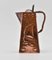 Arts & Crafts Copper Water Jug with Galleons and Fish from Newlyn, 1890s 2