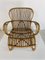 Vintage Rattan and Bamboo Easy Chair from Rohé Noordwolde, 1950s, Image 13