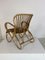 Vintage Rattan and Bamboo Easy Chair from Rohé Noordwolde, 1950s 4