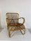 Vintage Sessel aus Rattan & Bambus von Rohé Noordwolde, 1950er 10