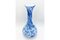 Große Vase in Blau & Weiß, Italien, 1970er 4