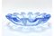 Blue Glass Ashtray from Ząbkowice, Poland, 1960s, Image 2