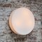 Round White Opaline Glass Wall Flush Mount from Bega Limburg, Image 9