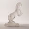 Art Deco Frosted Glass Horse Figurine from Franklin Mint, 1987 4