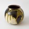 Jarrón Drip Glaze Studio de cerámica de Yves Loiselet, años 90, Imagen 2