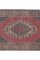 Vintage Turkish Faded Red Oushak Rug 4