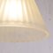 Italian Pendant Lamp in White Murano Acid Glass with Gold Powder, 1980s, Image 8