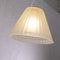 Lampe à Suspension en Verre de Murano Blanc avec Poudre d'Or, Italie, 1980s 10
