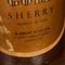 Goldene Sherry Werbeflasche, 1960er 13