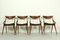 Model 71 Chairs by Arne Hovmand Olsen for Mogens Kold, 1950s, Set of 4 5