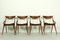 Modell 71 Stühle von Arne Hovmand Olsen für Mogens Kold, 1950er, 4er Set 5