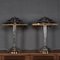 20th Century Art Deco American Chrome Table Lamps, 1930s, Set of 2, Image 2