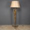 French Gilt Wrought Iron Floor Lamp attributed to Maison Bagues for Maison Baguès, 1970s 2