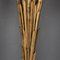 French Gilt Wrought Iron Floor Lamp attributed to Maison Bagues for Maison Baguès, 1970s 9