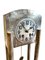 Art Nouveau Silver Plated Clock, 1900s, Image 3