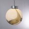 Large Murano Glass Sphere Pendant Lamp, Italy, 1980s 4