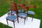 Vintage Danish Teak Dining Chairs 1960s, Set of 6, Image 3