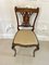 Antique Edwardian Rosewood Inlaid Dining Chairs, 1901, Set of 4 5