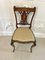 Antique Edwardian Rosewood Inlaid Dining Chairs, 1901, Set of 4, Image 5