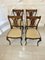 Antique Edwardian Rosewood Inlaid Dining Chairs, 1901, Set of 4, Image 2