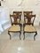 Antique Edwardian Rosewood Inlaid Dining Chairs, 1901, Set of 4, Image 1