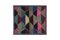 Turkish Colorful Checkered Tulu Rug, Image 2