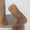 Wooden Hand Chair in the style of Pedro Friedeberg, 1970s, Image 27