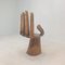 Wooden Hand Chair in the style of Pedro Friedeberg, 1970s, Image 5