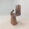 Wooden Hand Chair in the style of Pedro Friedeberg, 1970s, Image 17