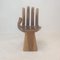 Wooden Hand Chair in the style of Pedro Friedeberg, 1970s, Image 21