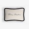 Coussin Happy Christmas Vert et Blanc de Lo Decor 5