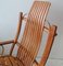 Mid-Century Walnut & Cherry Rocking Chair, USA, 1970s 2