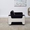 Fiberglass & Velvet Lounge Chair, Italy, 1970s, Image 11