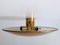 Modernist Brass Sconce by Florian Schulz, Germany, 1980s 9