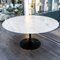 Circular Marble Top Dining Table by Eero Sarinern for Knoll International, 1990s, Image 2