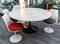 Tavolo da pranzo rotondo con ripiano in marmo di Eero Sarinern per Knoll International, anni '90, Immagine 6
