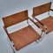 Cantilever Lounge Chairs in Leather and Chrome, 1970s, Set of 2 14