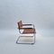 Cantilever Lounge Chairs in Leather and Chrome, 1970s, Set of 2 8