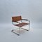 Cantilever Lounge Chairs in Leather and Chrome, 1970s, Set of 2 4