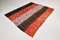 Orange & Brown Tones Kilim Rug, 1960s 3