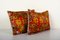 Vintage Colorful Velvet Cushion Covers, Set of 2 3