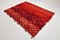 Alfombra Kilim turca vintage en rojo, 1963, Imagen 3