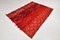 Türkischer Vintage Kelim Teppich in Rot, 1963 4