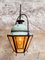 Antike französische Straßenlampe aus Kupfer 8