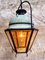 Antike französische Straßenlampe aus Kupfer 14