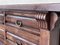 Spanish Console Chest Table with Four Carved Drawers, 1930s 11