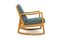 Rocking Chair by Ole Wanscher for France & Søn / France & Daverkosen, Denmark, 1950s 8