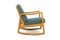 Rocking Chair par Ole Wanscher pour France & Søn / France & Daverkosen, Danemark, 1950s 8