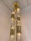 Italian Murano Glass Brass Chain Chandelier attributed to Aldo Nason for Mazzega, 1970s 8